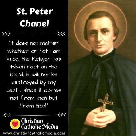 saint peter Chanel death